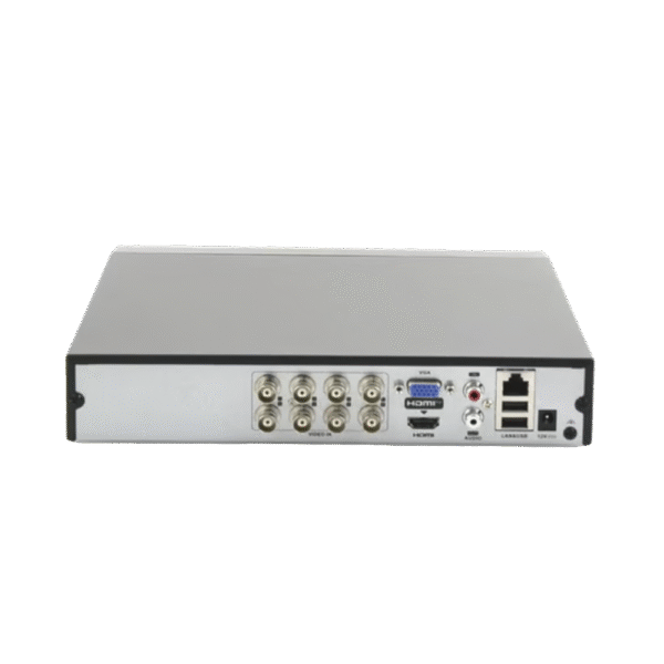 DVR208QM1C-AD-5-l DVR 2 MEGAPIXEL LITE / 8 CANALES TURBOHD / H.265+ / ACUSENSE LITE
