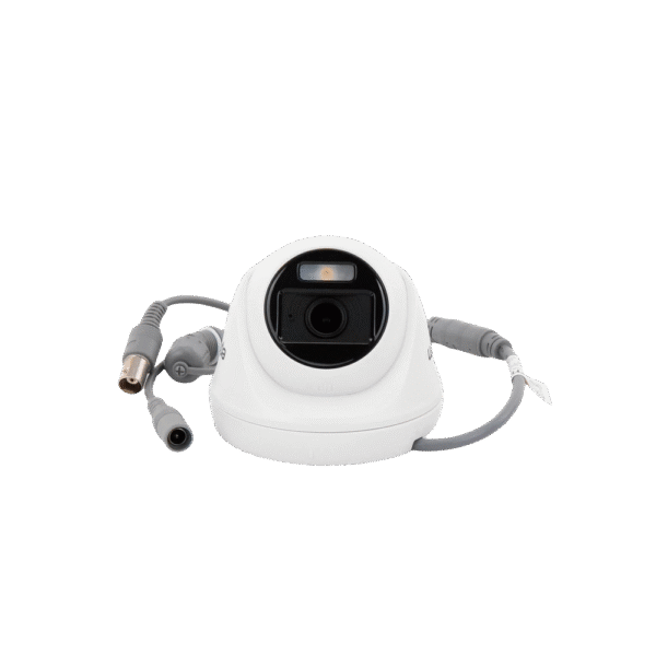 Turret TURBOHD 2 Megapíxel (1080p) / Imagen a color 24/7 / Lente 2.8 mm / Policarbonato / Luz Blanca 20 mts / Interior / TVI-AHD-CVI-CVBS / dWDR