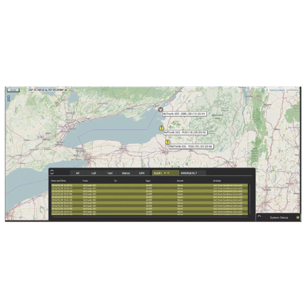 KAS20K-LAT-DER-l Software base para gestión de radios KENWOOD. Req. licencias de despacho, GPS, Grabación de Llamadas, 100% IP, Emergencias, Mensajería