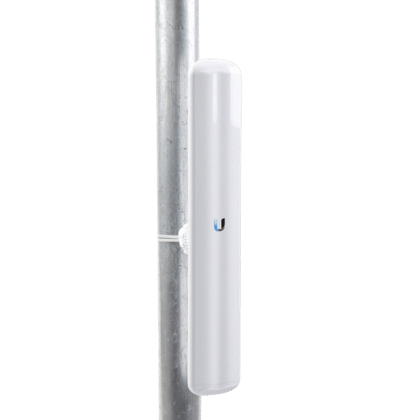 Estación Base 2x2 MIMO airMAX LiteAP AC hasta 450 Mbps, 5 GHz (5150 - 5875 MHz) con antena integrada de 16 dBi y cobertura de 120 grados