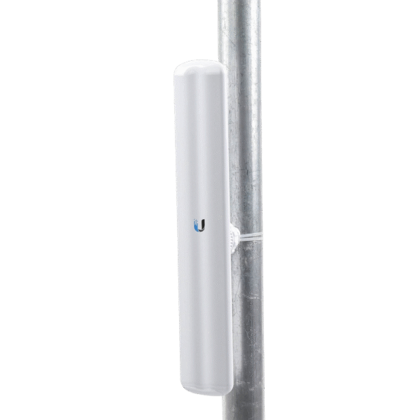 Estación Base 2x2 MIMO airMAX LiteAP AC hasta 450 Mbps, 5 GHz (5150 - 5875 MHz) con antena integrada de 16 dBi y cobertura de 120 grados