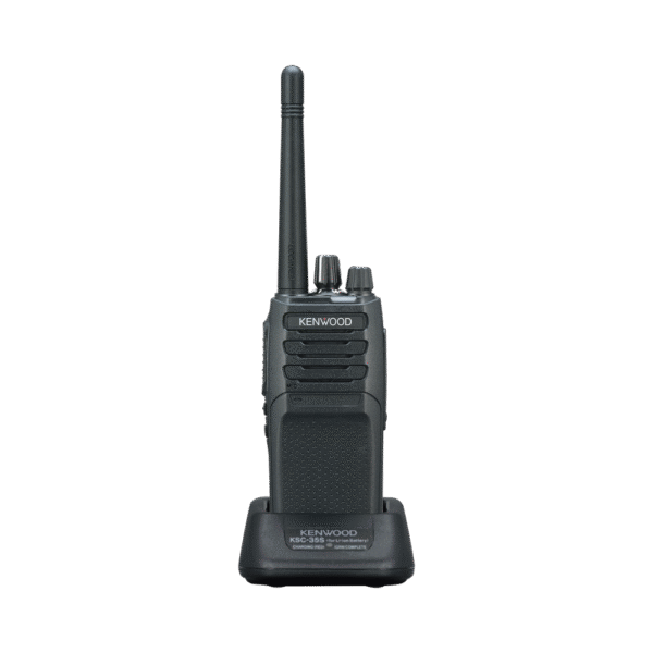 136-174 MHz, Analógico/NXDN, 5 Watts, 64 Canales, GPS, IP55, MIL-STD-810, Inc. antena, batería, cargador, clip y licencia KWD-1200-CAK (NXDN)