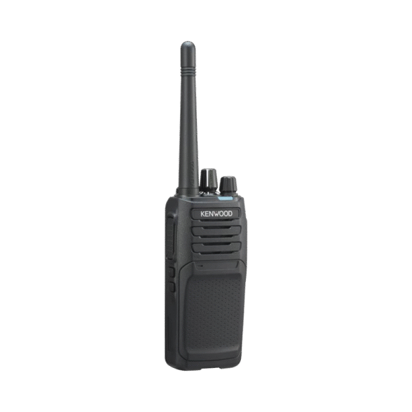 136-174 MHz, Analógico/DMR, 5 Watts, 64 Canales, GPS, IP55, MIL-STD-810, Inc. antena, batería, cargador, clip y licencia KWD-1201-CN (NXDN)