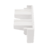 Tapa final color blanco de PVC auto extinguible, para canaleta TMK1735, TMK1735SD (5390-02001)