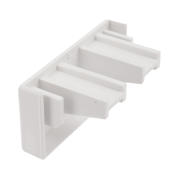 Tapa final color blanco de PVC auto extinguible, para canaleta TMK1735, TMK1735SD (5390-02001)