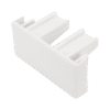Tapa final color blanco de PVC auto extinguible, para canaleta TMK1735, TMK1735SD (5390-02001)