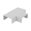 Sección en "T" color blanco de PVC auto extinguible, para canaletas TMK1735, TMK1735SD (5340-02001)
