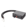 Barra de luces LED de 47" con 86 LED de alta potencia, color rojo, ideal para equipar ambulancias y unidades de bomberos