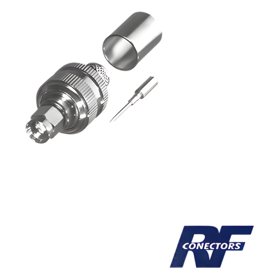 portada_0S400-10 Conector SMA Macho para cable BELDEN 9913, 7810A, 8214; ANDREW CNT-400; SYSCOM RG8/U-SYS, RFLASH-1113.