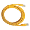 Cable de parcheo UTP Cat5e - 3.0m. - Amarillo