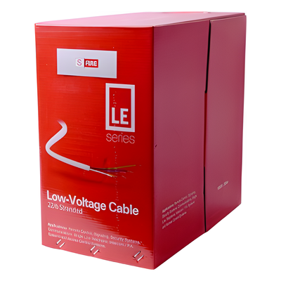 Bobina de 305 Metros / Cable de CCA / 6x22 AWG / Tipo Aluminio Revestido de Cobre / Aplicaciones en Control de Acceso / Alarmas de Intrusión/Control de Acceso / Automatización / Interfonos y TV Porteros