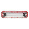 Barra de luces LED de 47" con 86 LED de alta potencia, color rojo, ideal para equipar ambulancias y unidades de bomberos
