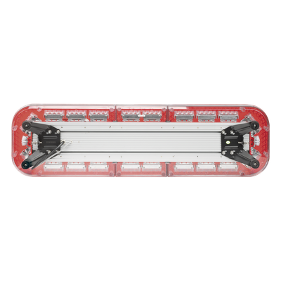 Barra de luces LED de 47" con 86 LED de alta potencia, color rojo, ideal para equipar ambulancias y unidades de bomberos