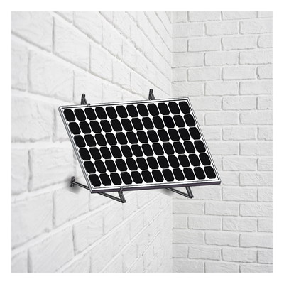 Montaje Para Módulos Solares En Muro Con Espesor De 35-40mm, Riel 1400mm