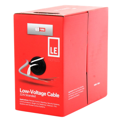 sec_5_1S400-41 Bobina de 305 Metros / Cable de CCA / 6x22 AWG / Tipo Aluminio Revestido de Cobre / Aplicaciones en Control de Acceso / Alarmas de Intrusión/Control de Acceso / Automatización / Interfonos y TV Porteros