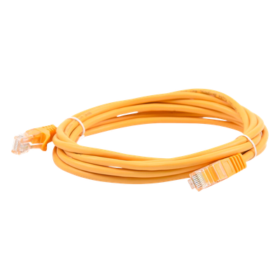 Cable de parcheo UTP Cat5e - 3.0m. - Amarillo