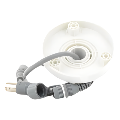 Bala TURBOHD 2 Megapíxel (1080p) / Microfono Integrado / Imagen a color 24/7 / Lente 2.8 mm / Policarbonato / Luz Blanca 20 mts / Exterior IP66 / TVI-AHD-CVI-CVBS / dWDR