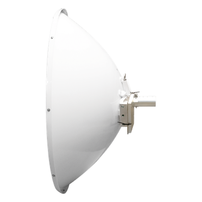 sec_5_3S400-1 Antena Direccional de Alto Rendimiento / 3 ft / 4.9 a 6.1 GHz / Ganancia de 32 dBi / Soporte de acero inoxidable / polaridad en 90 ° y 45 ° / Incluye montaje.