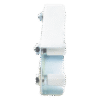 sec_5_3S400-18 (255-220) - Placa Guía Superior de Doble Regulación para Cancelas Corredizas / Ajustable de 35 a 62 mm / Con 4 Rodillos de 30 mm / Galvanizado