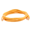 Cable de parcheo UTP Cat5e - 3.0m. - Amarillo