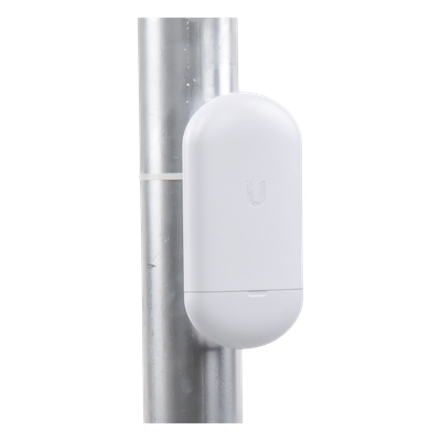 NanoStation airMAX Loco5AC CPE hasta 450 Mbps, 5 GHz (5150 - 5875 MHz), con antena integrada de 13 dBi, no incluye adaptador PoE