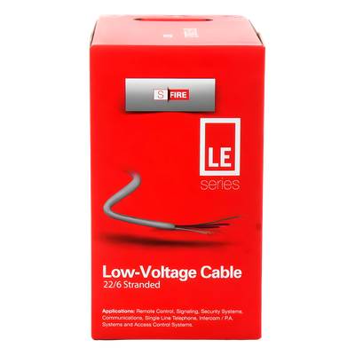 sec_5_4S400-15 Bobina de 305 Metros / Cable de CCA / 6x22 AWG / Tipo Aluminio Revestido de Cobre / Aplicaciones en Control de Acceso / Alarmas de Intrusión/Control de Acceso / Automatización / Interfonos y TV Porteros