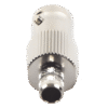 Conector BNC Hembra de Anillo para Cables RG-8/X, LMR-240, 9258, Níquel/ Oro/ Delrin.
