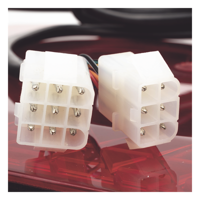 Barra de luces LED de 47" con 86 LED de alta potencia, color rojo, ideal para equipar ambulancias y unidades de bomberos